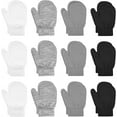 thumbnail image 1 of NOGIS 12 Pairs Toddler Mittens Bulk Kids Winter Knit Gloves pack Childrens Stretch Mittens for Toddler Boys Girls（Four Color）, 1 of 7
