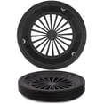 thumbnail image 1 of NOGIS 12 Pcs Plastic Paper Plate Holders 10 Inch Reusable Paper Plate Holders Round Plate Holder Black Colors Paper Plate Dispenser with Snap in Grooves for 9 Inch Paper Plates Party (Black), 1 of 7