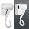 thumbnail image 1 of NOGIS 1200-Watt Hotel Quiet Wall Mounted HangUp Hair Dryer for Home Bathroom Toilet Salon, 2-Speed, White, 1 of 8