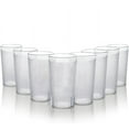 NOGIS 12oz Dishwasher Safe Plastic Cups Reusable, Plastic Tumblers