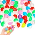 thumbnail image 1 of NOGIS 150 Pcs Vending Machine Capsules 1.3 Inch Gumball Machine Capsule Small Empty Toy Capsules Clear Colored Plastic Gumball Machine Containers for Toy Candy Party Favors, 1 of 7