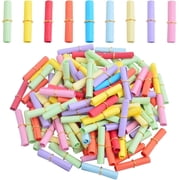 NOGIS 150 Pieces Mini Paper Scrolls for Writing, Colorful Wishing Mini Scroll Vintage Scrolls Paper Write On It Valentine Message Papers for Birthday Present Decor