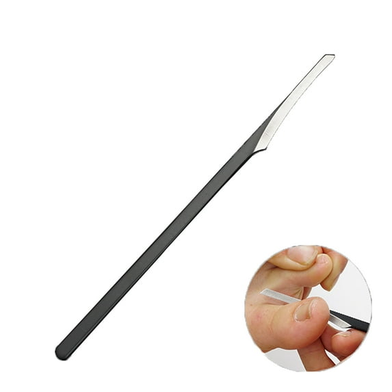 NOGIS 1pcs Pedicure Knife Tools Kits, Professional Stainless Steel Foot Scrubber Dead Skin Remover,Foot Scraper Knife to Remove Dead Skin Callus Knife Scraping Pedicure Tools for Men Women