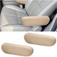 thumbnail image 1 of NOGIS 2 PCS Car Front Seat Armrest Covers, Elastic Fabric Stretch Auto Seat Armrest Protectors, Soft Front Seat Armrest Cover Replacement, Universal Vehicle Interior Accessories (Beige), 1 of 7