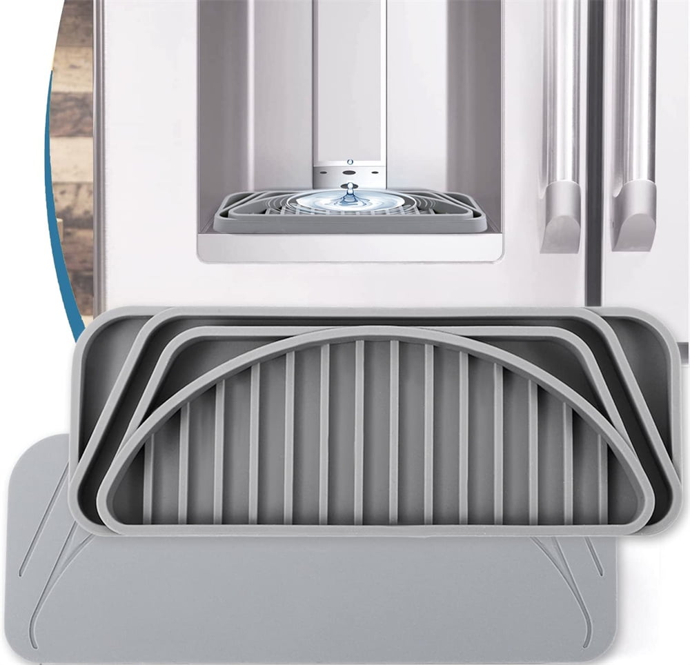 Generic iSH09-M416299mn Refrigerator Drip Catcher, Refrigerator Drip Tray  For Water Tray,Fridge Water Dispenser Drip Tray Prevents Water  Splashes,Non-s