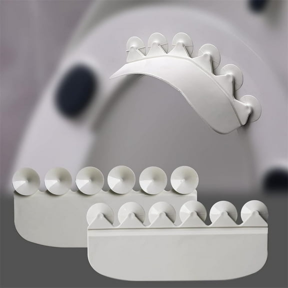 NOGIS 2 Pcs Urine Deflector for Toilet Seat Prevents Kids and Adult from Peeing Splash (Upgrade Suck Cups)