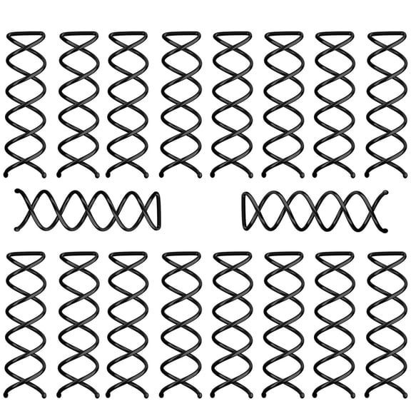 NOGIS 20 Pack Rotate Hair Pins, Revolve Pins, Rotate Bobby Pins - Non-scratched Rounded Tips for DIY Hair Style, Christmas Gifts for Women
