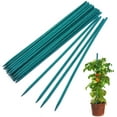 thumbnail image 1 of NOGIS 20 Pcs Plant Sticks Green Plant Stakes, Garden Wood Plant Stakes for Indoor and Outdoor Plants, Sturdy Garden Wood Bamboo Sticks, Floral Plant Stakes for Garden Potted Plants（15 in）, 1 of 7