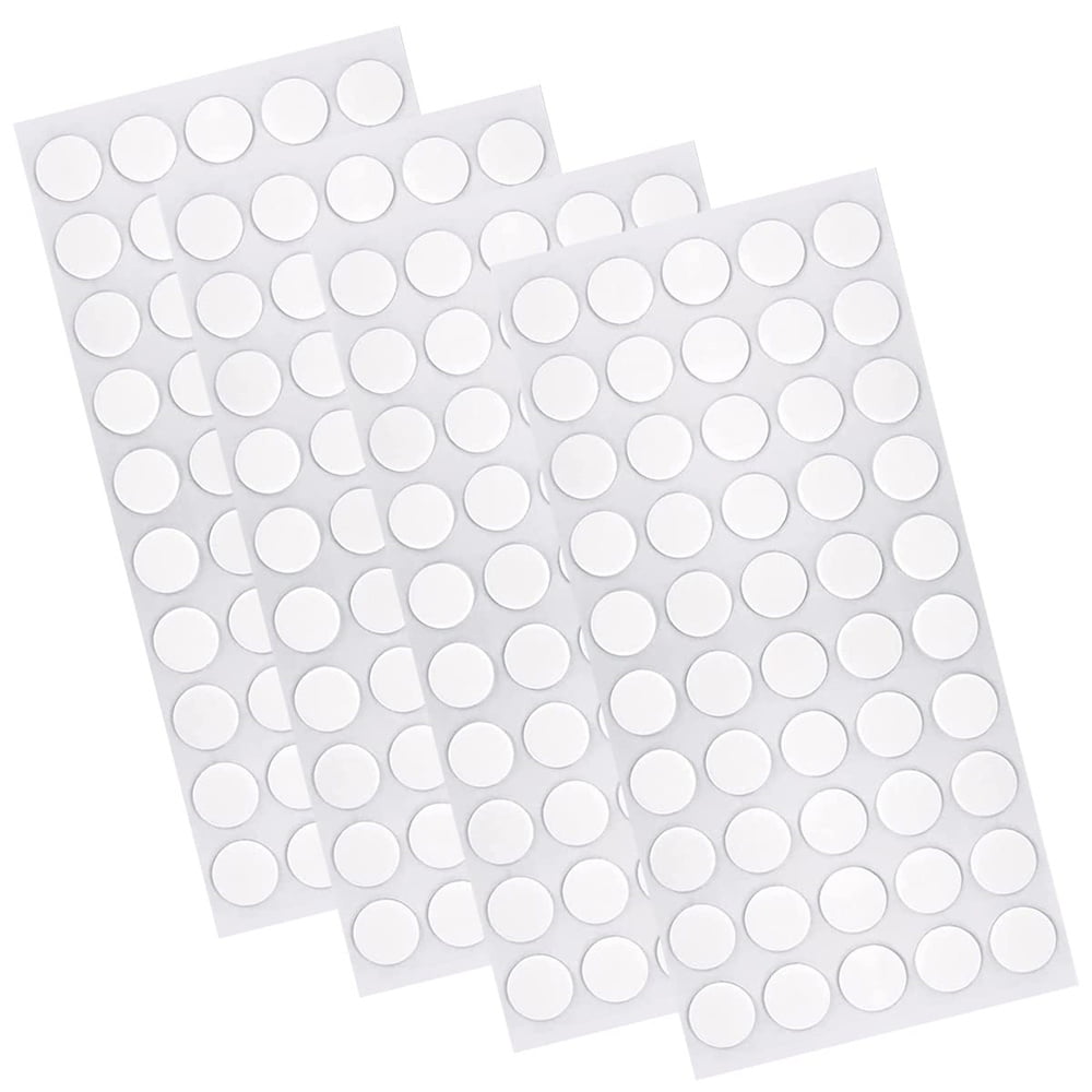 NOGIS 200 PCS Double Sided Adhesive Dots, Clear Removable Sticky