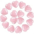 thumbnail image 1 of NOGIS 20pcs Heart Crystals 1* 1 Inches Natural Rose Quartz Healing Crystal Carved Polished Hearts Palm Gemstones Worry Stone Chakra Reiki Meditation Love Gift (Pink), 1 of 7