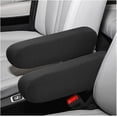 thumbnail image 1 of NOGIS 2PC Car Front Seat Armrest Covers,Universal Size Seat Arm Rest Cover,Flat Cloth Fabric Armrest Cover,Car Interior Accessories (Black,1Pair), 1 of 6