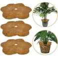 thumbnail image 1 of NOGIS 3 Pcs Coconut Fibers Mulch Ring Tree Protector Mat, 15.8 Inch Coco Coir Tree Protection, Tree Ring Mats Tree Disc Plant Cover for Indoor or Outdoor, 1 of 7