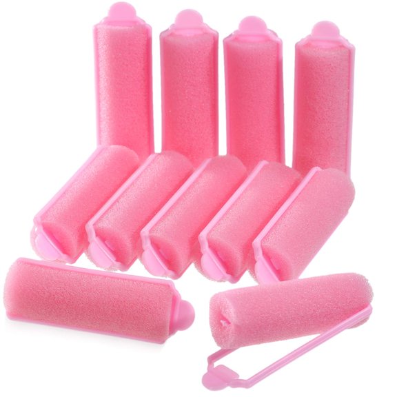 NOGIS 36 Pieces Foam Sponge Hair Rollers Flexible Sleeping Curlers Soft Hairdressing Curlers for Women Girls Hair Styling