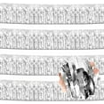 thumbnail image 1 of NOGIS 4 Pack 9.8 Feet Silver Foil Fringe Garland Metallic Tinsel Streamers Banner Wall Hanging Curtain for Parade Floats, Thanksgiving Day, Halloween, Christmas Day, New Year Party Decorations, 1 of 1