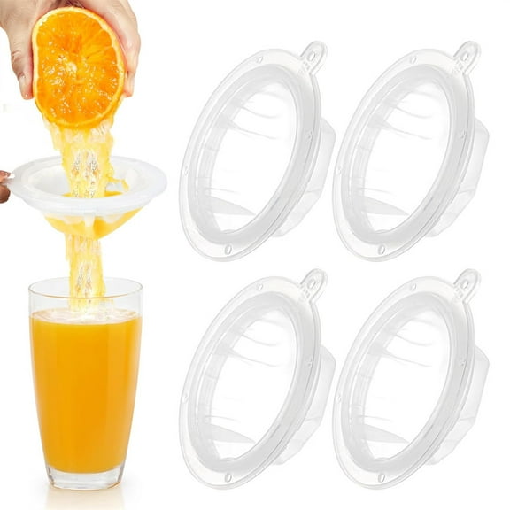NOGIS 4 Pieces 200 Mesh Filter Food Filter Strainer Sieve Fine Mesh Nylon Mesh Colander Plastic Mesh Sieve for Filtering Yogurt Juice Milk Honey 5 Inch Kitchen Funnels