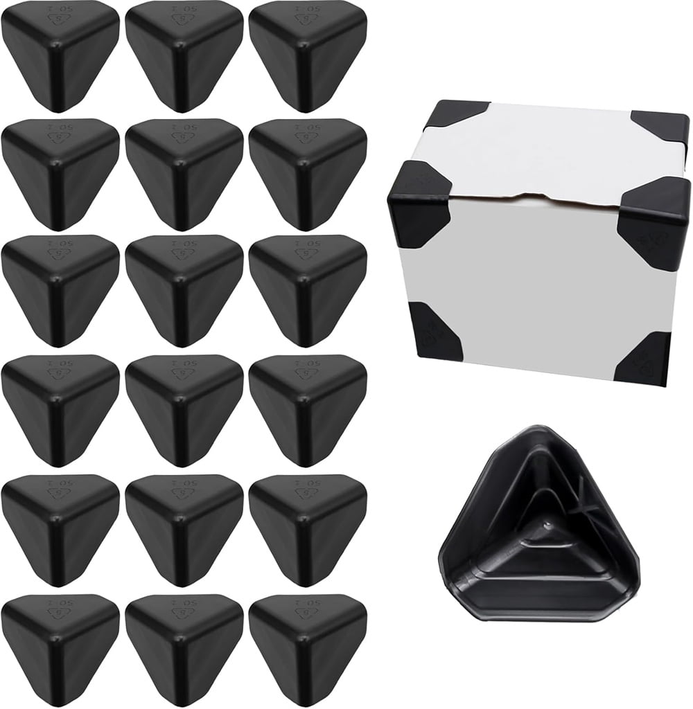 NOGIS 40Pcs Shipping Box Corner Protectors Plastic Packaging Edge ...
