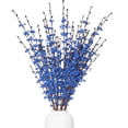 thumbnail image 1 of NOGIS 5 PCS Jasmine Artificial Flowers,29.5" Long of Fake Flowers,Faux Flowers Artificial Flowers for Decoration,Vase Filler for Hotel Home Office Kitchen Bedroom Wedding Party DIY Decor (Blue), 1 of 7