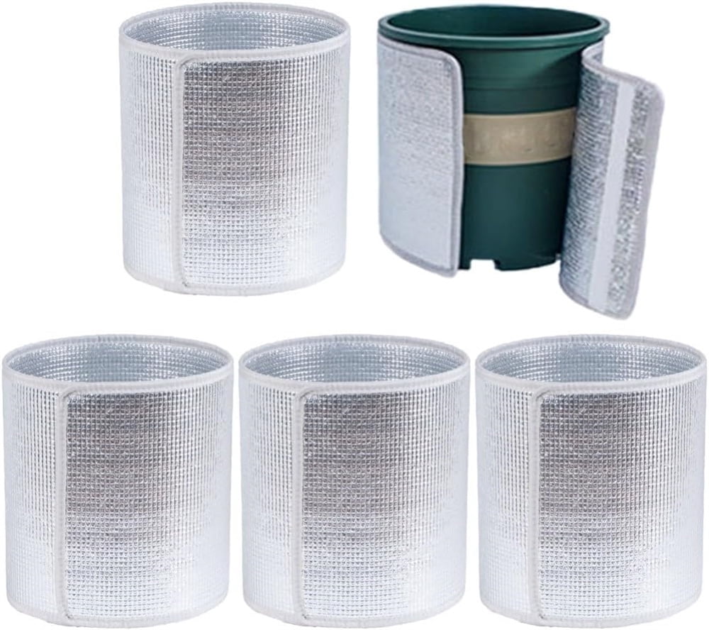 Picture Idea: Nogis 5 Pack Flower Pot Insulation Cover Double Sided Thermal