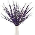 thumbnail image 1 of NOGIS 5 Pcs 29.5" Long Jasmine Artificial Flowers Fake Purple Flower Bouquet Dry Branches for Table Centerpieces DIY Floral Art Plant Home Office Wedding Dining Decoration (Purple), 1 of 7