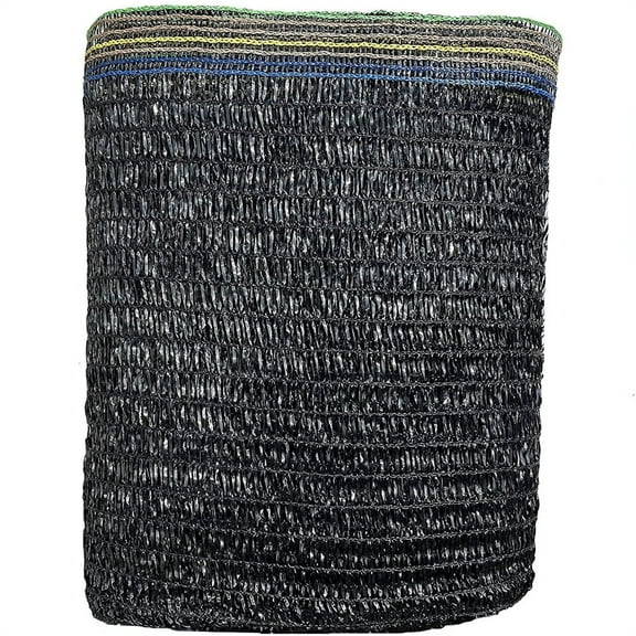 NOGIS 55% Shade Cloth,6.5ft x10ft Shade Cloth for Garden Sunblock Plants Cover from Sun Mesh Trap UV Resistant Net for Garden,Plants,Flower, Greenhouse,Black