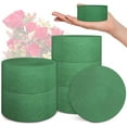 thumbnail image 1 of NOGIS 6 Packs Round Floral Foam Blocks，3'' Large Dry Floral Foam for Artificial Flowers,Flower Foam Blocks for Wedding Aisle Flowers Party Decoration, 1 of 7