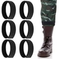 thumbnail image 1 of NOGIS 6 Pcs Boot Straps for Cowboy Boots, 25mm Boot Straps & Boot Blousers Military Ankle Strap, Elastic Military Boot Bands for Bloating Straps & Adjustable Tight Ankle Boot Straps, 1 of 7