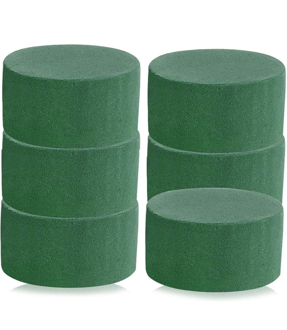 Round Green Wet Floral Foam Bricks – Floral Supplies Store