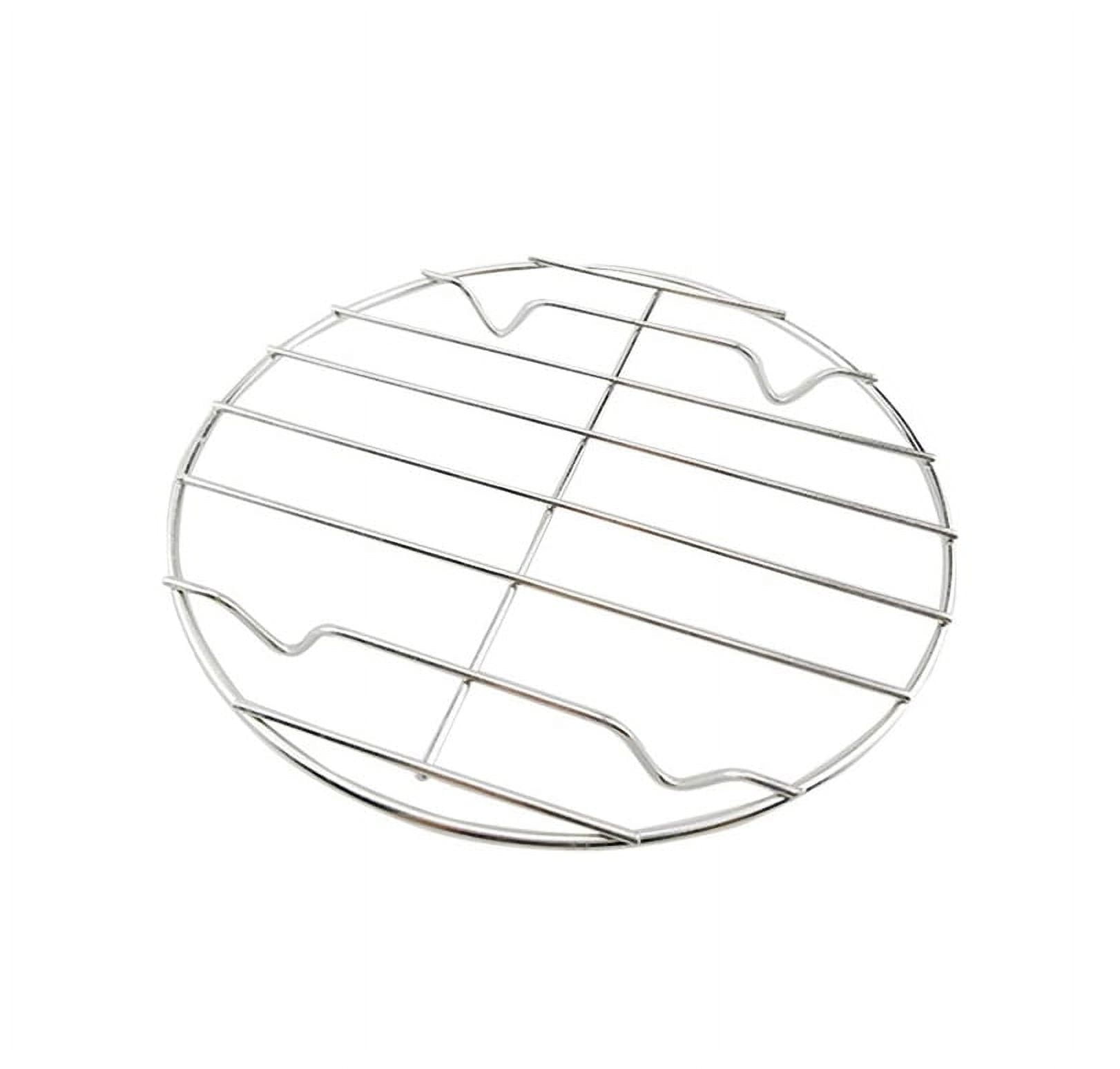 NOGIS 7 Inch Round Cooling Cooking Racks,Stainless Steel Round Steaming