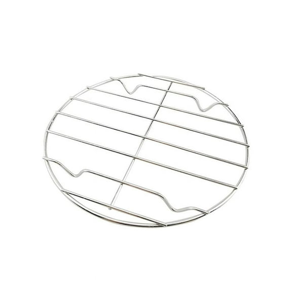 NOGIS 7 Inch Round Cooling Cooking Racks,Stainless Steel Round Steaming Baking Rack, Multi-Purpose for Canning Air Fryer Pressure Cooker, Dishwasher Safe