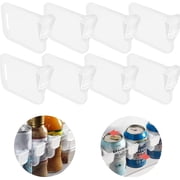 Artrylin 8Pcs Fridge Drawer Divider,Clear Refrigerator Organizer Bins Partition,Storage Baskets Space Allocator,Portable Drawer Separators Board