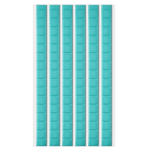 NOGIS 96 Pieces Adhesive Poster Tacky Putty Sticky Non-Toxic Mounting Putty Reusable & Removable Wall Safe Tack Putty for Hanging Pictures and Museum, Art Photography(Green)