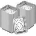 thumbnail image 1 of NOGIS 9x13 Disposable Aluminum Foil Pans 200 Pack Large Baking Pan Trays - Heavy Duty Tin Tray Half Size Chafing Dishes. Food Containers for Roasting, Cooking, Heating or Steam Table, 1 of 7