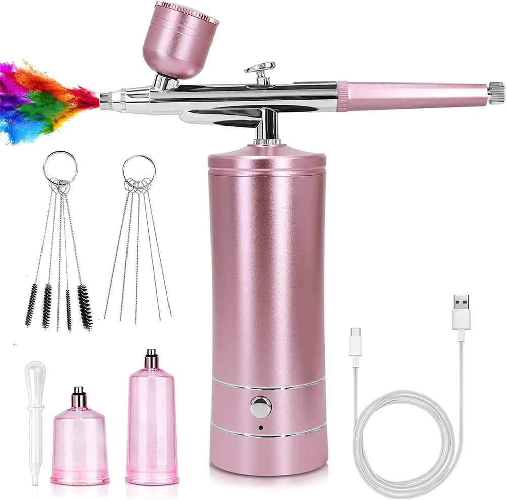 Cordless Airbrush Kit with Compressor Rechargeable Handheld Spray Gun Art  Makeup, 1 - Pick 'n Save