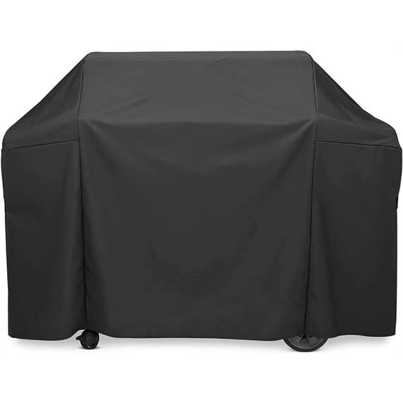NOGIS BBQ Grill Cover, 75 Inch Black Waterproof Dust-Proof Grill Cover Fading Resistant BBQ Grill Covers for Holland Weber, Brinkmann, Jenn Air, and Char Broil