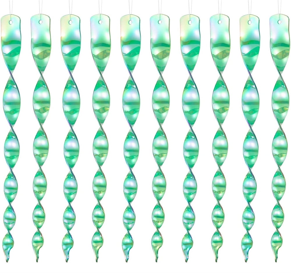 NOGIS Bird Scare Rotating Rods, Reflective Hanging Device for Getting