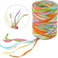 thumbnail image 1 of NOGIS Colored Paper String Raffia Ribbon, 80 M/262 Feet Each, 6 Ply Colored Raffia Paper Strings Packing Twine for Festival Gifts, Gift Wrapping, DIY Decoration and Craft Projects (Color A), 1 of 7