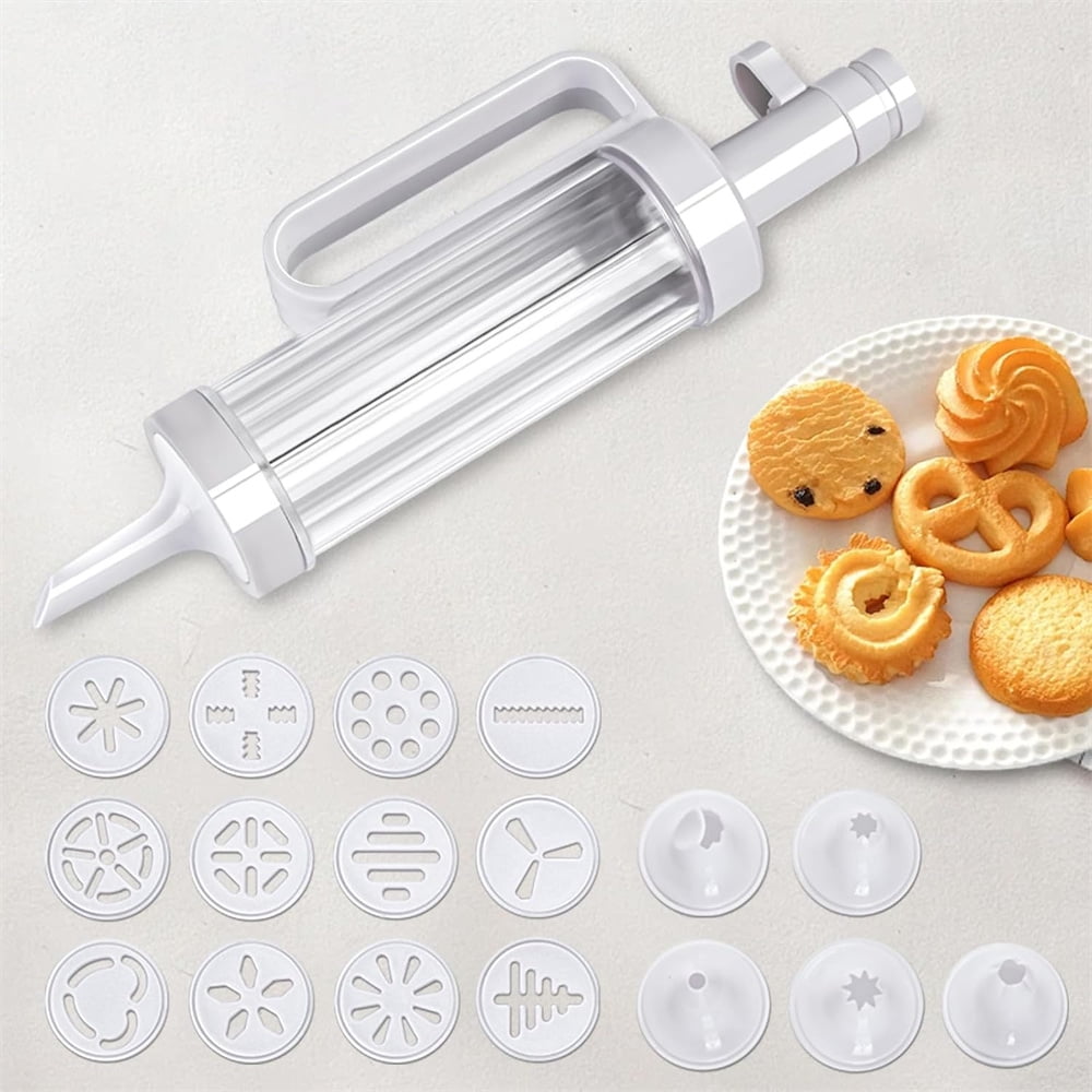NOGIS Cookie Press Gun Kit, Cookie Press Set for Baking Cookie
