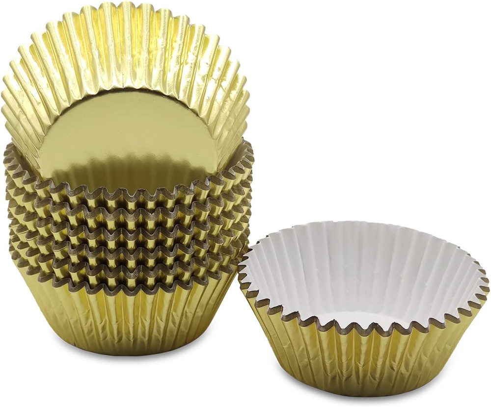 Wholesale Fox Run Silver Foil Mini Cupcake Liners, 48 Count, 1.75...