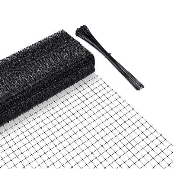 NOGIS Deer Fence Netting, 6.8 x 65.6 FT Bird Netting Anti Bird Deer Protection Net Reusable Protective Garden Netting for Plants Fruit Trees Vegetables Against Birds, Deer and Other Animals