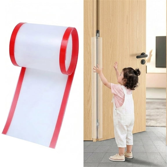 NOGIS Door Pinch Guard Baby Proofing, Door Hinge Cover, Door Protector for Kids Finger Safety, Door Finger Pinch Guards Heavy Duty, Door Jam Shield