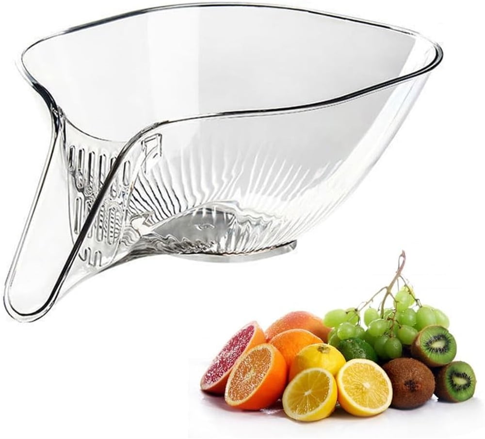 NOGIS Drainage Basket Funnel, Multifunctional Drain Basket, Plastic