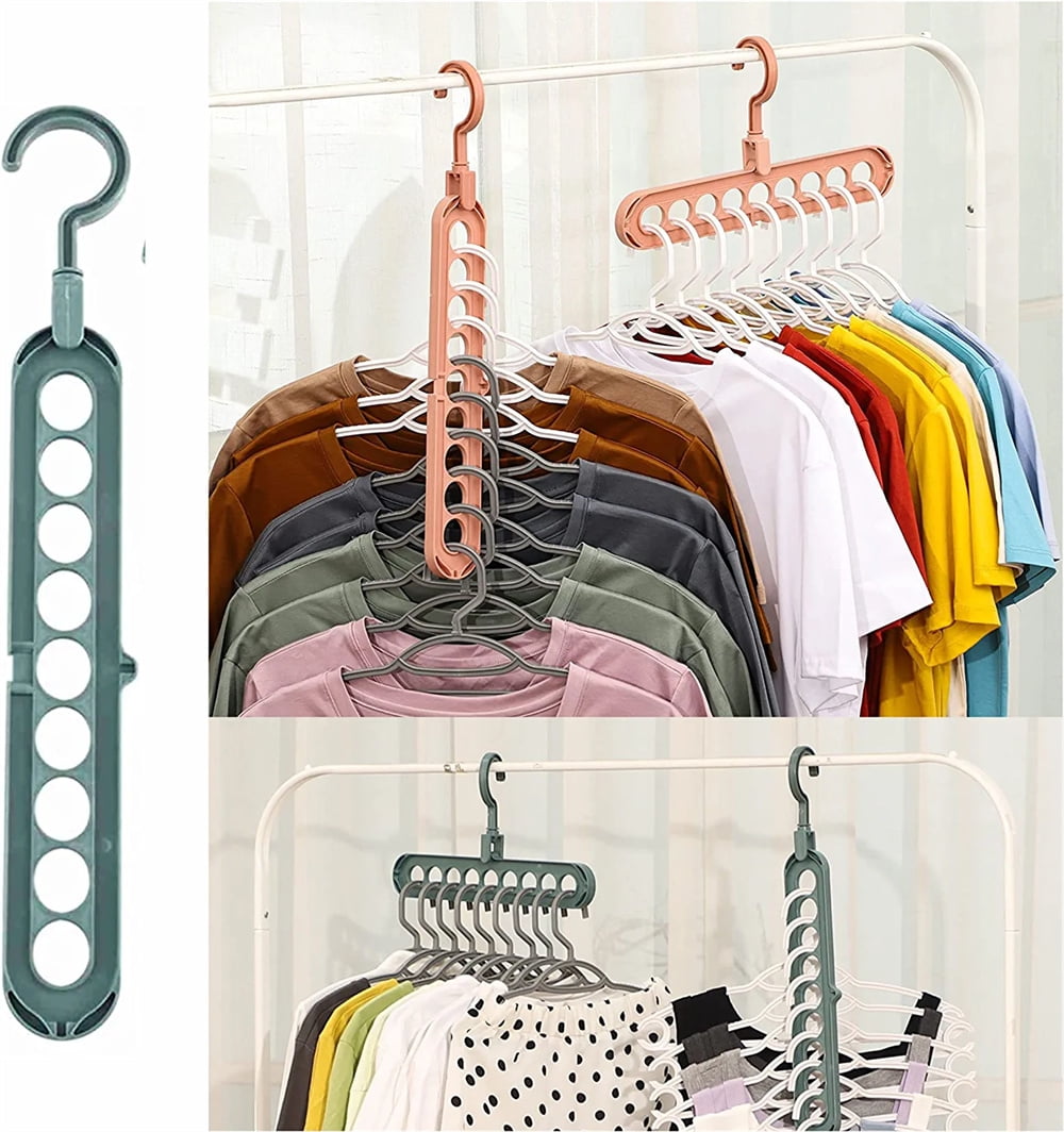 NOGIS 5-in-1 Multifunctional Anti-Slip Clothes Rack, Space