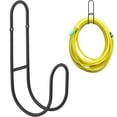 thumbnail image 1 of NOGIS Hose Holder Wall Mount, Water Hose Holder for Outside, Metal Hose Hanger Holds Up to 100Ft, Hose Hook for Garden Hose, Expandable, Hose Reel, Water Hose (Black), 1 of 7