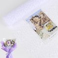 thumbnail image 1 of NOGIS Jacquard Net Mesh Flower Wrapping Paper,177 Inch x 19.7 Inch Flower Bouquet Wrapping Paper for Packaging Fresh Flower/Wedding/Valentine's Day (White), 1 of 7