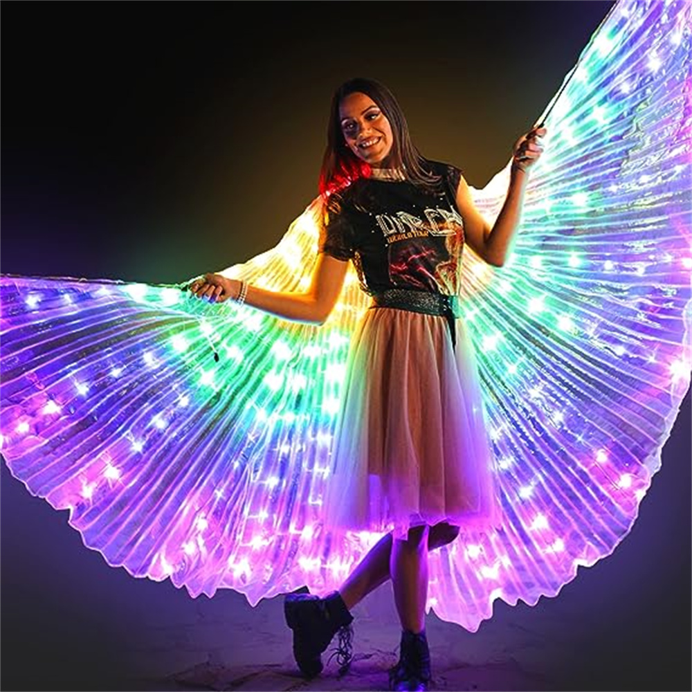 NOGIS Led Isis Wings,Belly Dance Wings,Belly Dance Led Isis Wings,Led ...