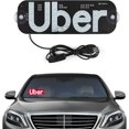 NOGIS Led Light Signs for Car, Bumper Stickers Taxi Sign Light ...