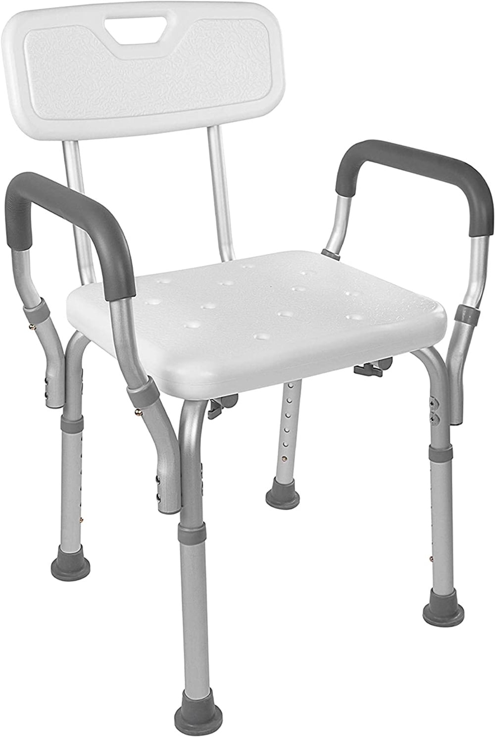 NOGIS Medical Shower Chair Bath Seat With Padded Arms Removable