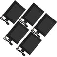 thumbnail image 1 of NOGIS Mini Zipper Mesh Bags 5Pack, 3"x4.3" Nylon Small Zipper Mesh Pouch Key Holder, Coin Purse, Card Holder, Portable Travel Makeup Cosmetic Mesh Zipper Bags for Lipstick, Earphone, Black, 1 of 7