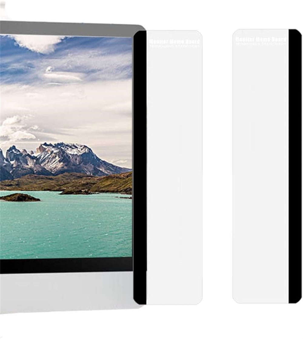 NOGIS Monitor Memo Board Computer, Monitor Sticky Note Holder, Acrylic ...