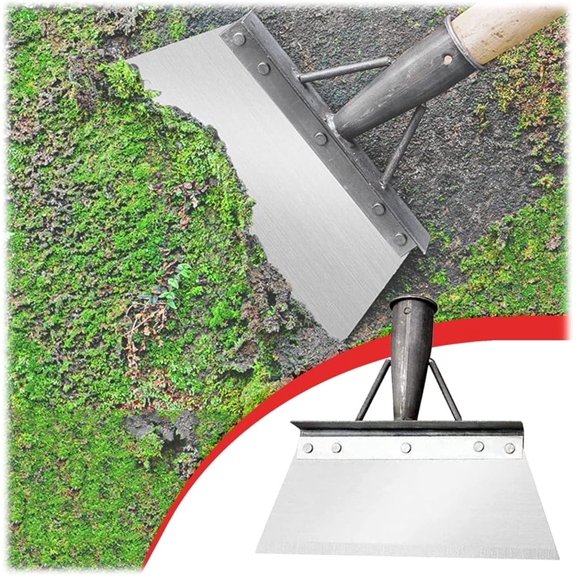 NOGIS Multifunctional 20cm High Manganese Steel Flat Cleaning Shovel